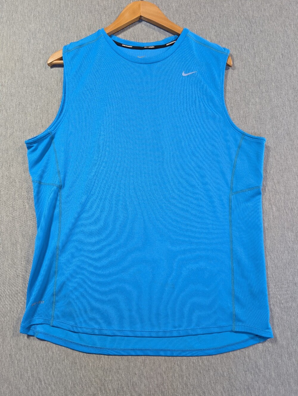 Nike Blue Sleeveless Performance Tank